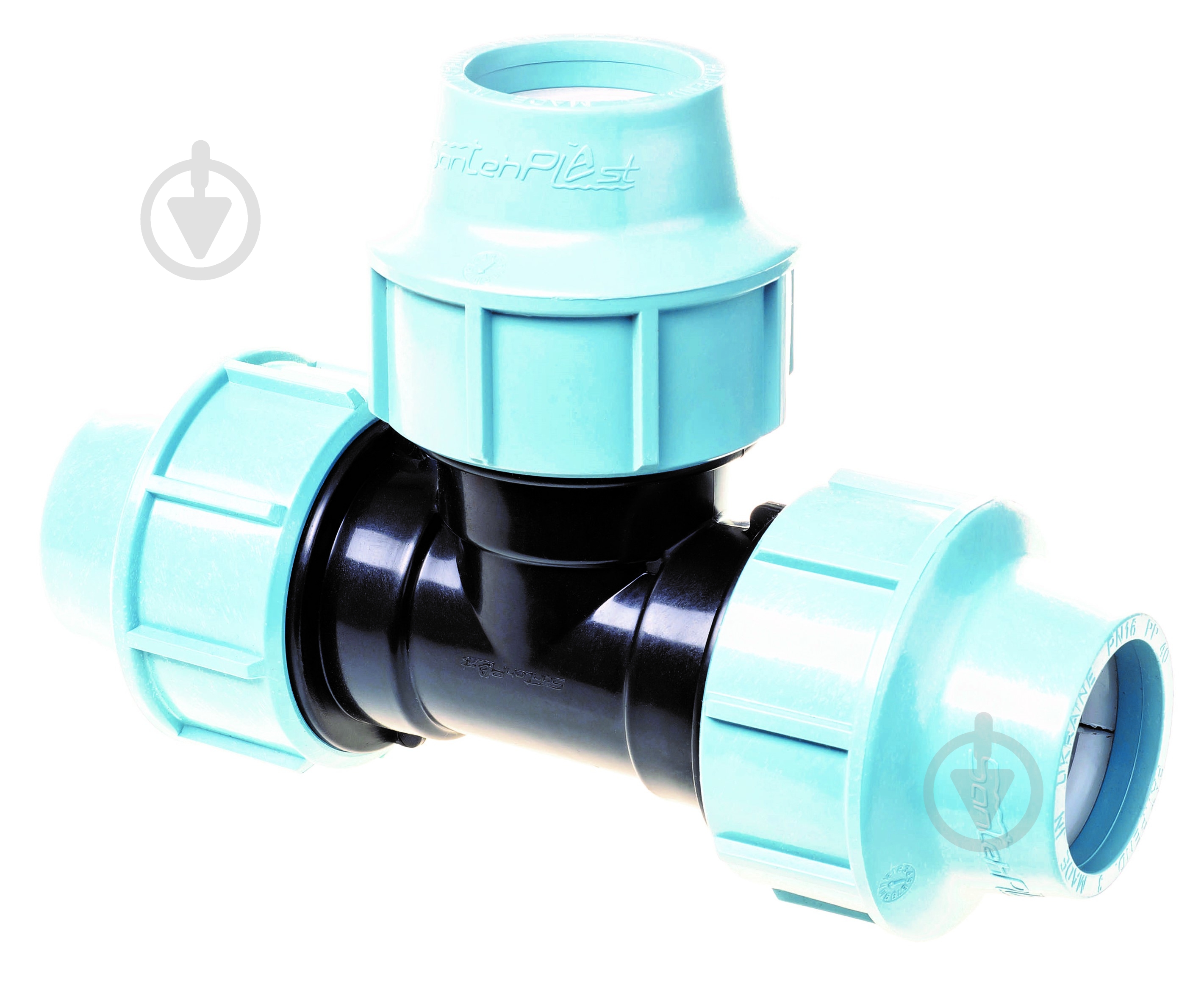 Тройник SantehPlast d50 мм - фото 1 Тройник SantehPlast d50 мм - фото 1