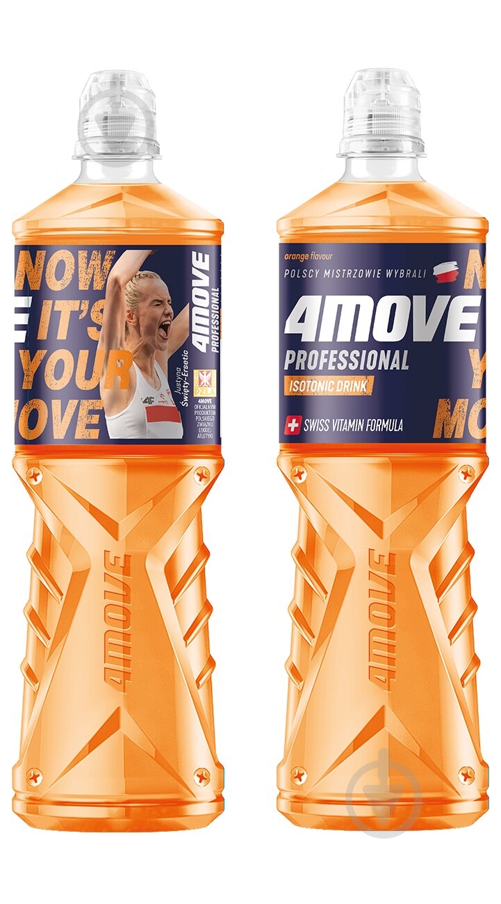 Напиток изотонический 4MOVE ORANGE 750 г - фото 1