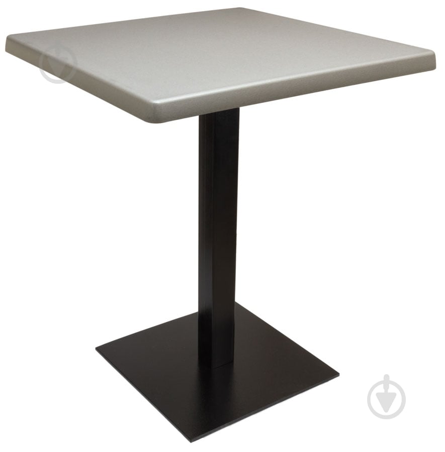 Столик барный Topalit 700/700 мм Brushed Silver 0107 - фото 1 Столик барный Topalit 700/700 мм Brushed Silver 0107 - фото 1