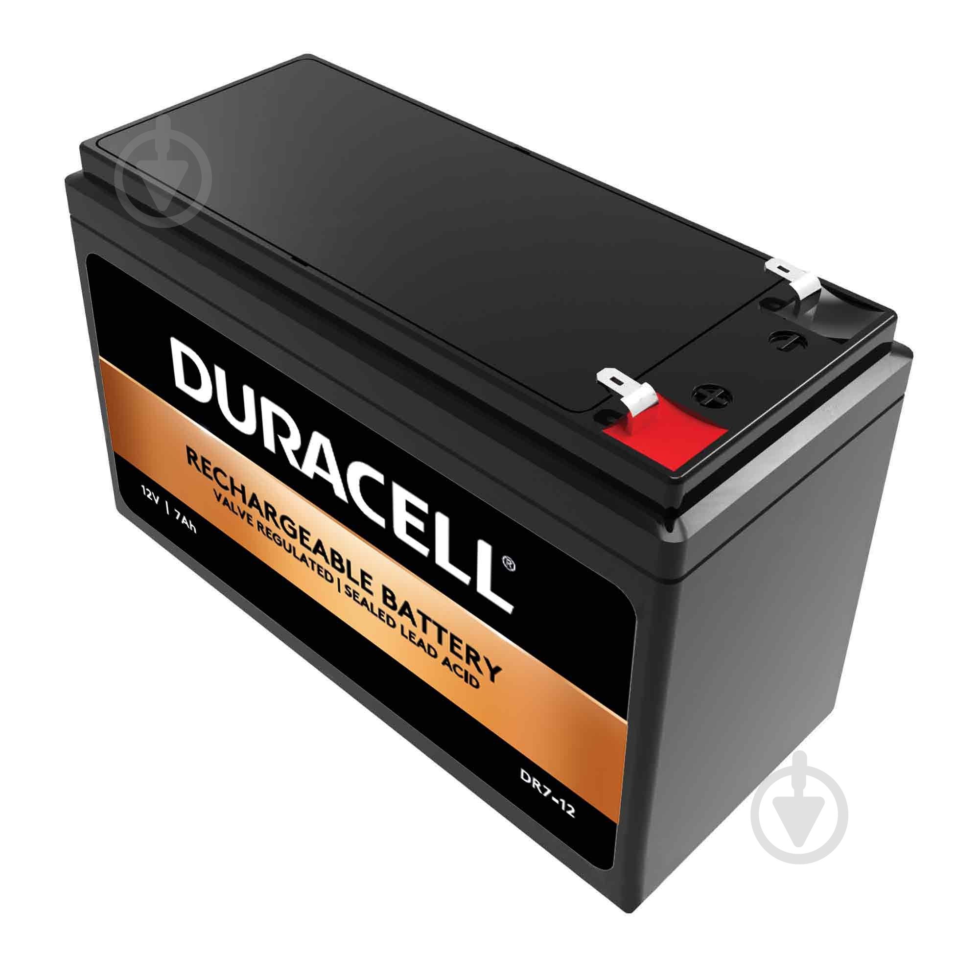 Батарея акумуляторна Duracell 12V 7Ah AGM (DR7-12) - фото 2
