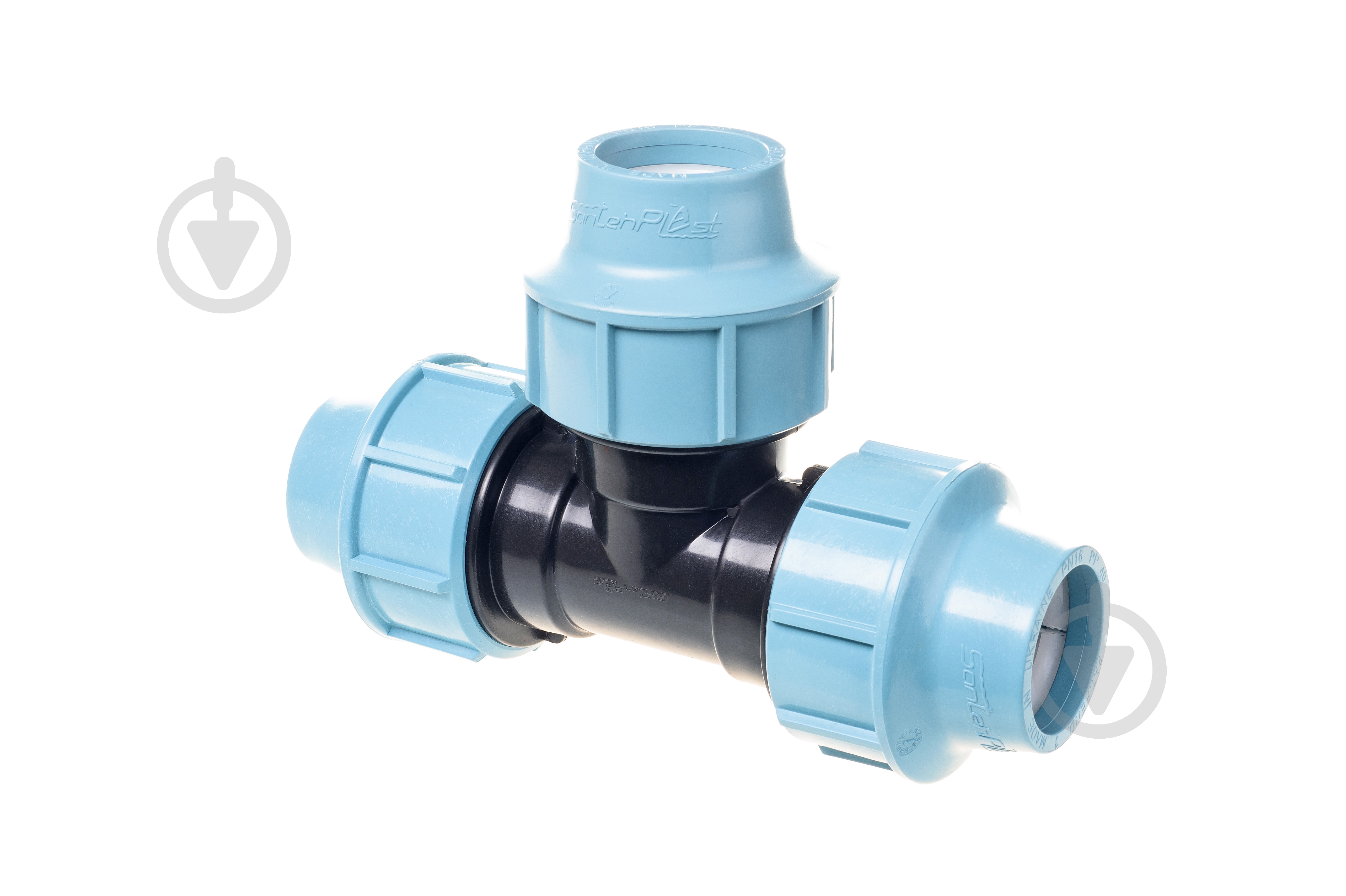 Тройник SantehPlast d63 мм - фото 1 Тройник SantehPlast d63 мм - фото 1