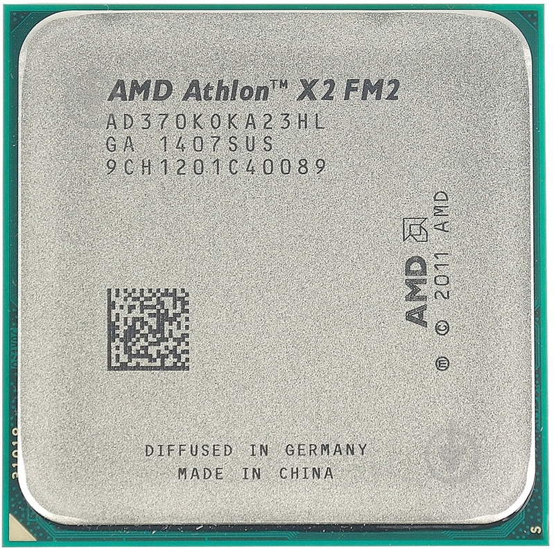 Процессор AMD Box (AD370KOKHLBOX) AMD Athlon II X2 370K BOX - фото 2 Процессор AMD Box (AD370KOKHLBOX) AMD Athlon II X2 370K BOX - фото 2