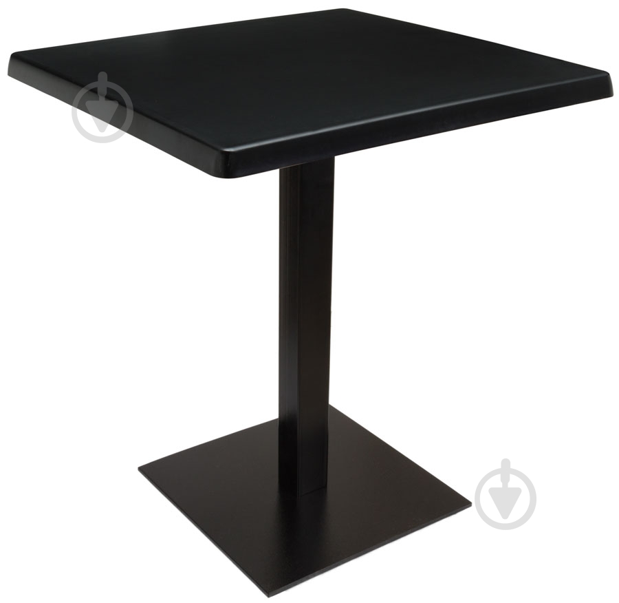 Столик барный Topalit 700/700 мм Black 0407 - фото 1