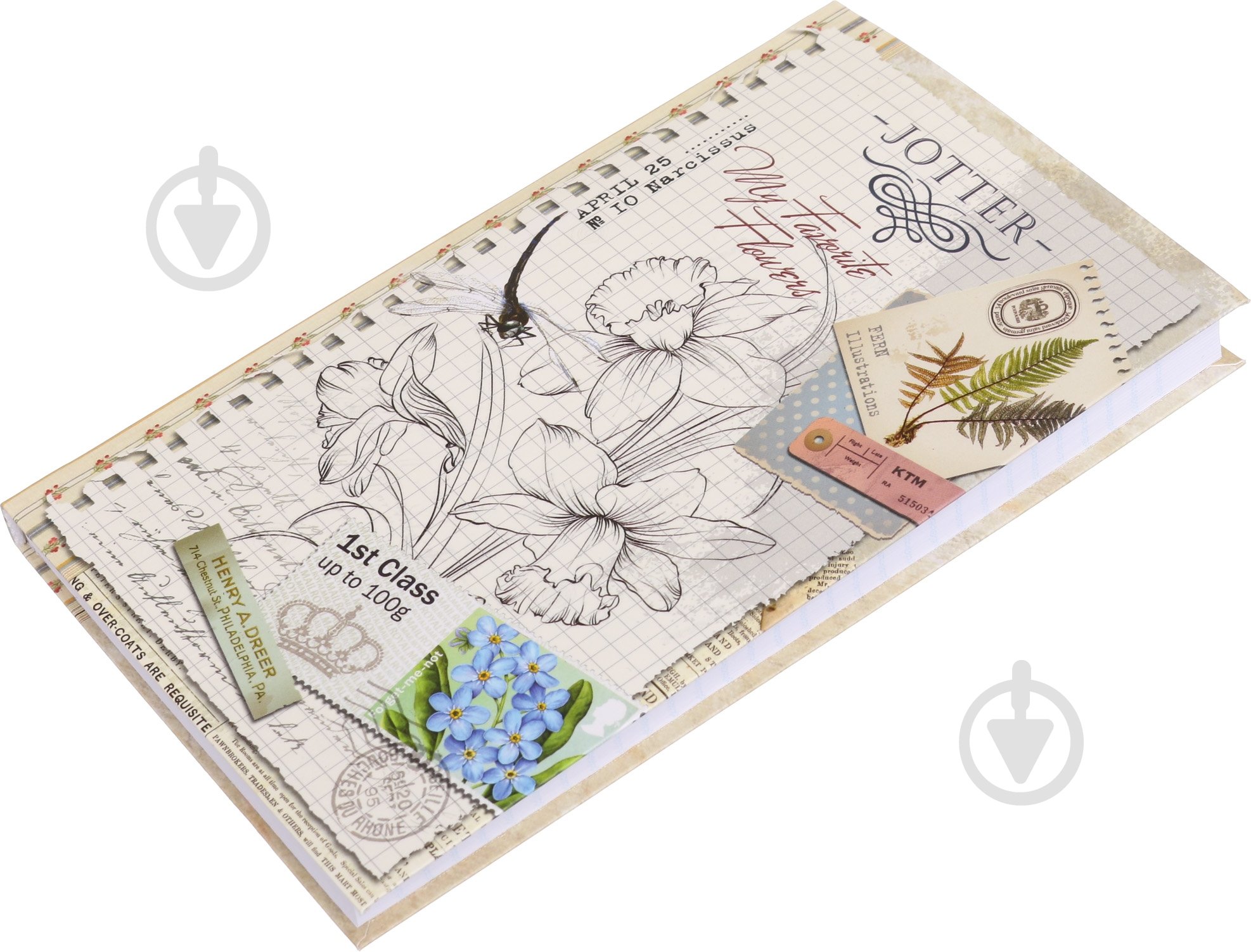 Блокнот Цветок Mandarin - фото 2