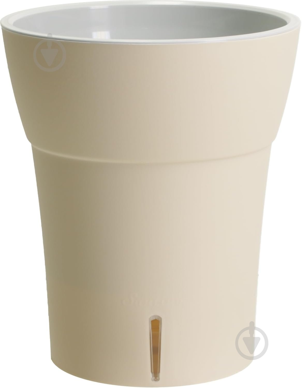 Вазон Dali-Dea круглый песочно-серый 2 л Santino (2022325) - фото 1 Вазон Dali-Dea круглый песочно-серый 2 л Santino (2022325) - фото 1