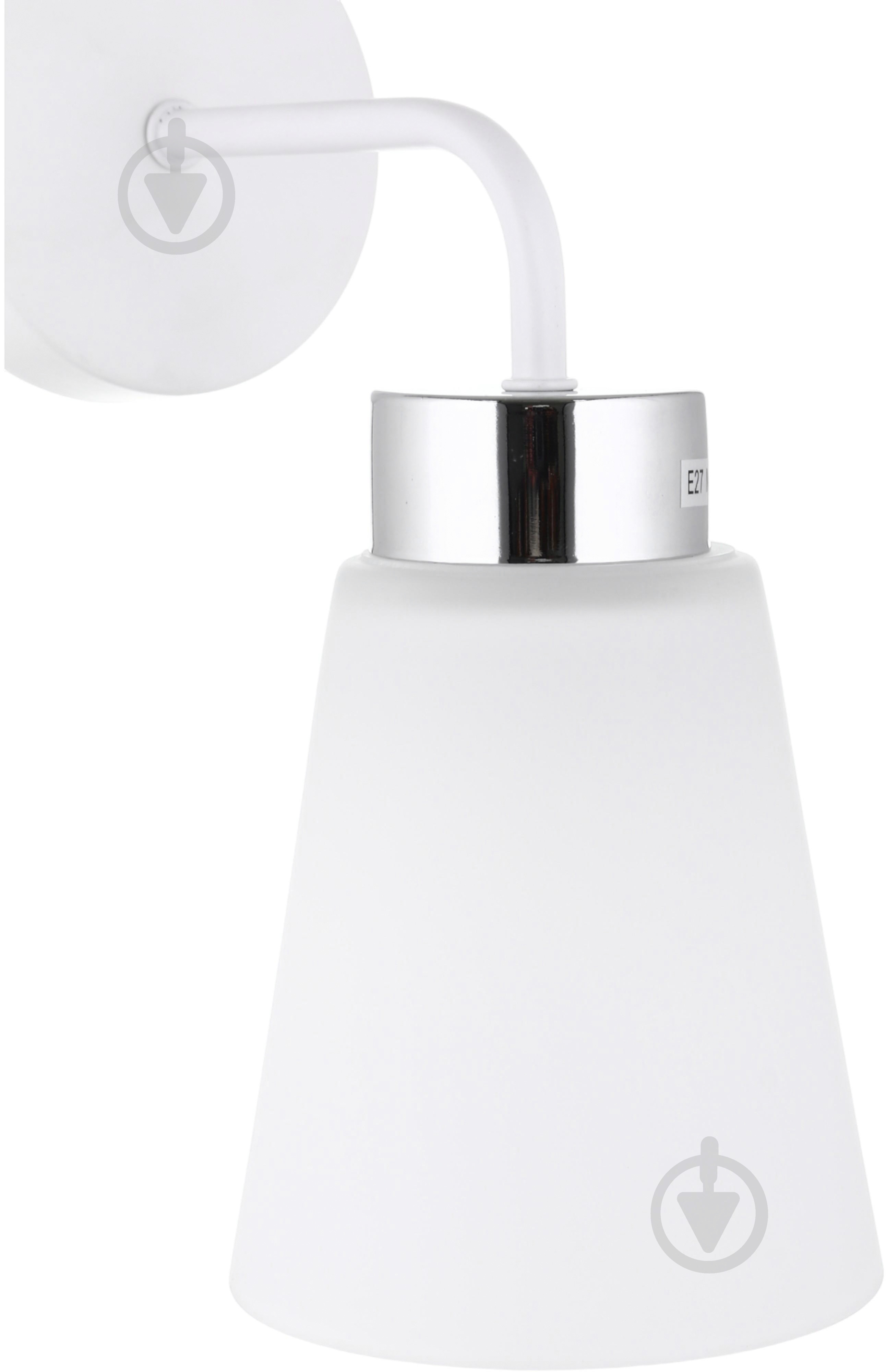 Світильник настінний Sensio Jupiter 40 Вт E27 білий ALG-07539/1W - фото 3