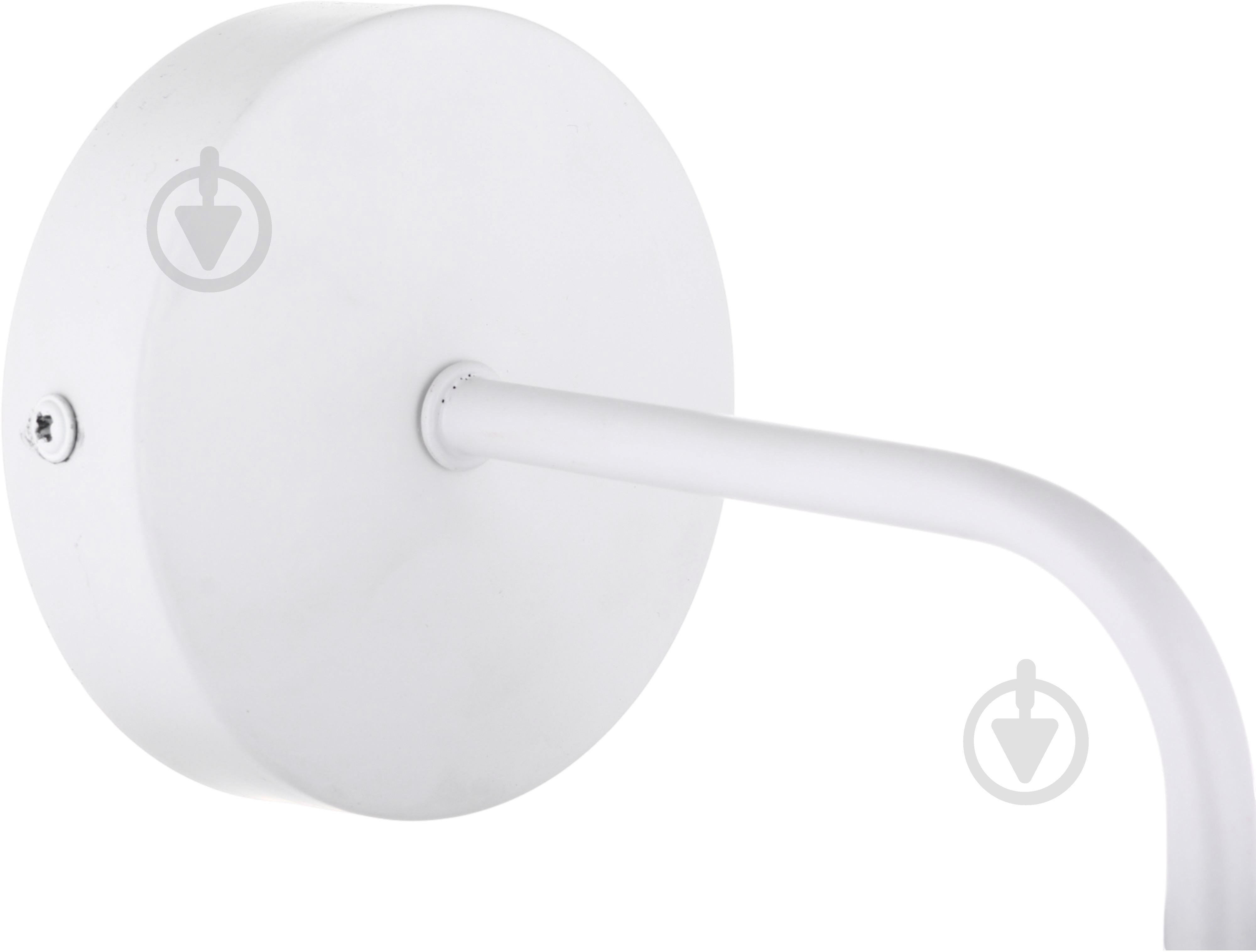 Світильник настінний Sensio Jupiter 40 Вт E27 білий ALG-07539/1W - фото 4