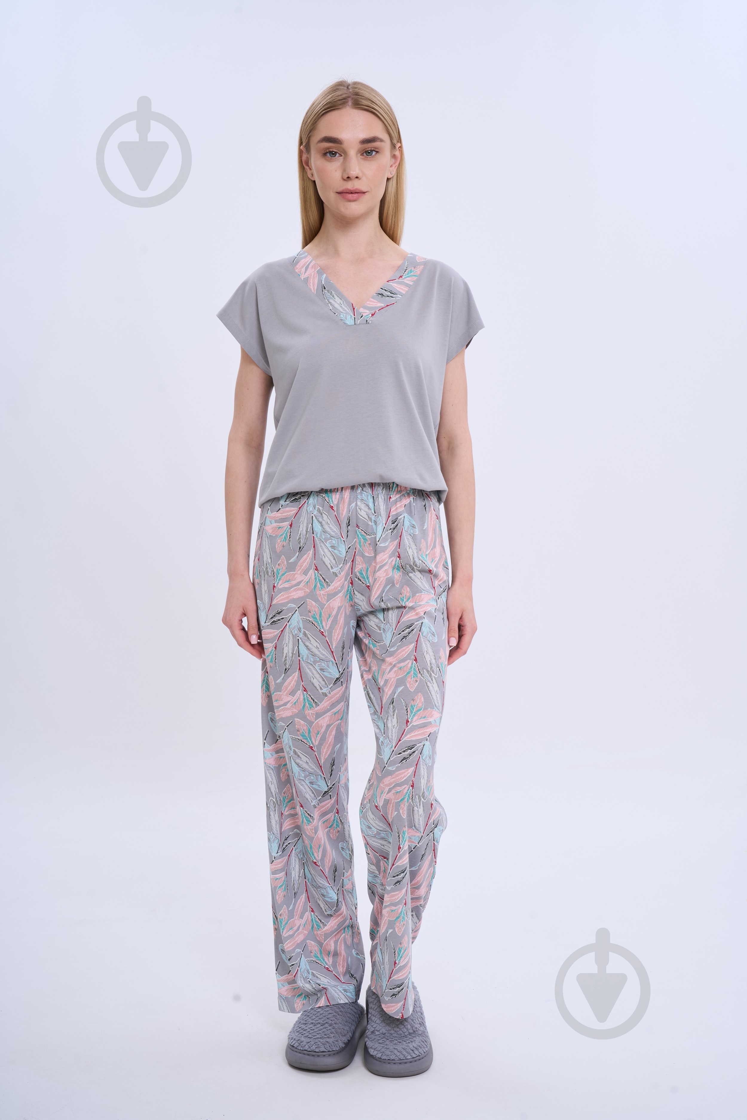 Футболка German Volf женская "FLORA" р. XL серый (25010) - фото 3 Футболка German Volf женская "FLORA" р. XL серый (25010) - фото 3