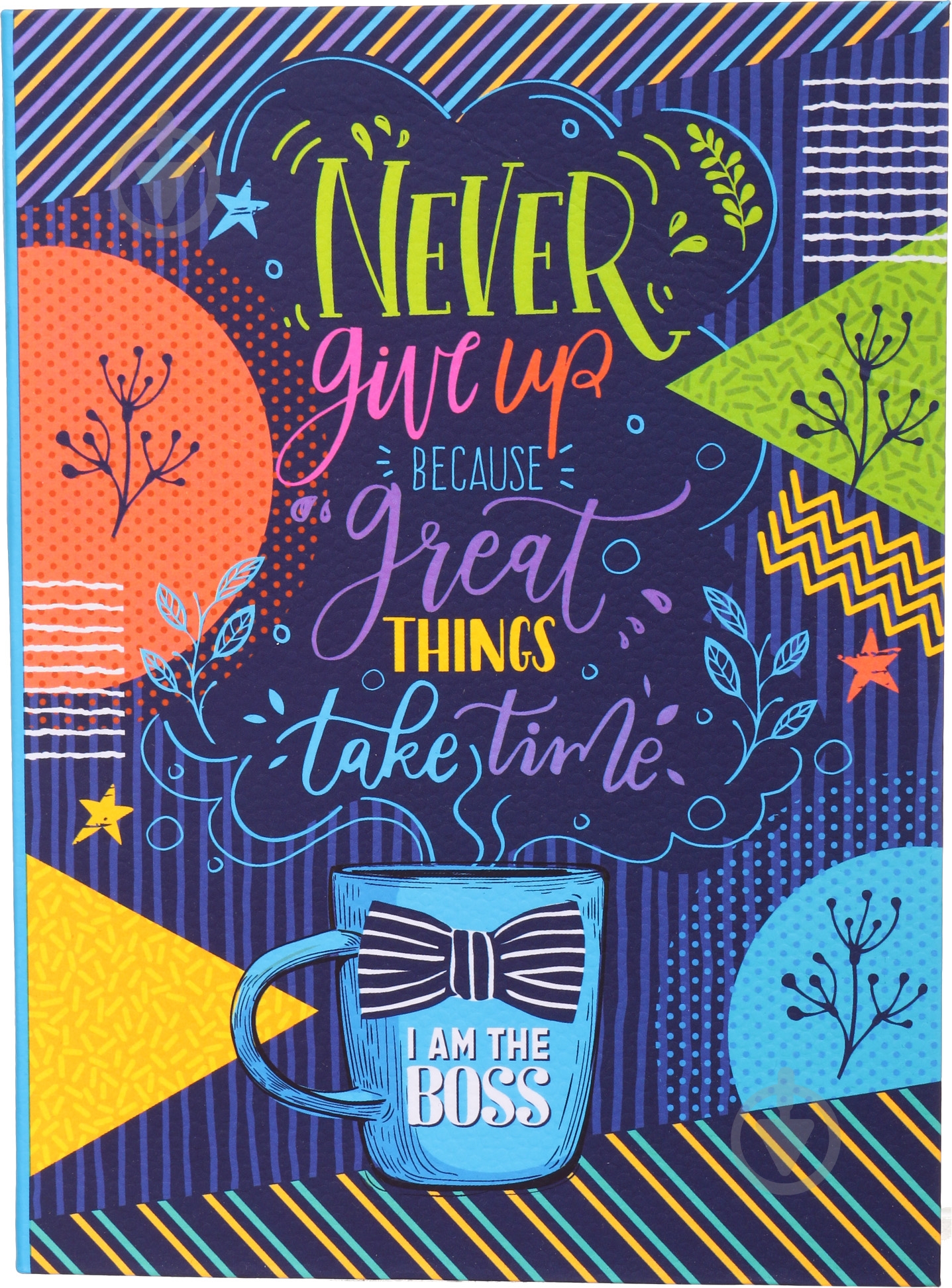 Блокнот Never give up Mandarin - фото 1