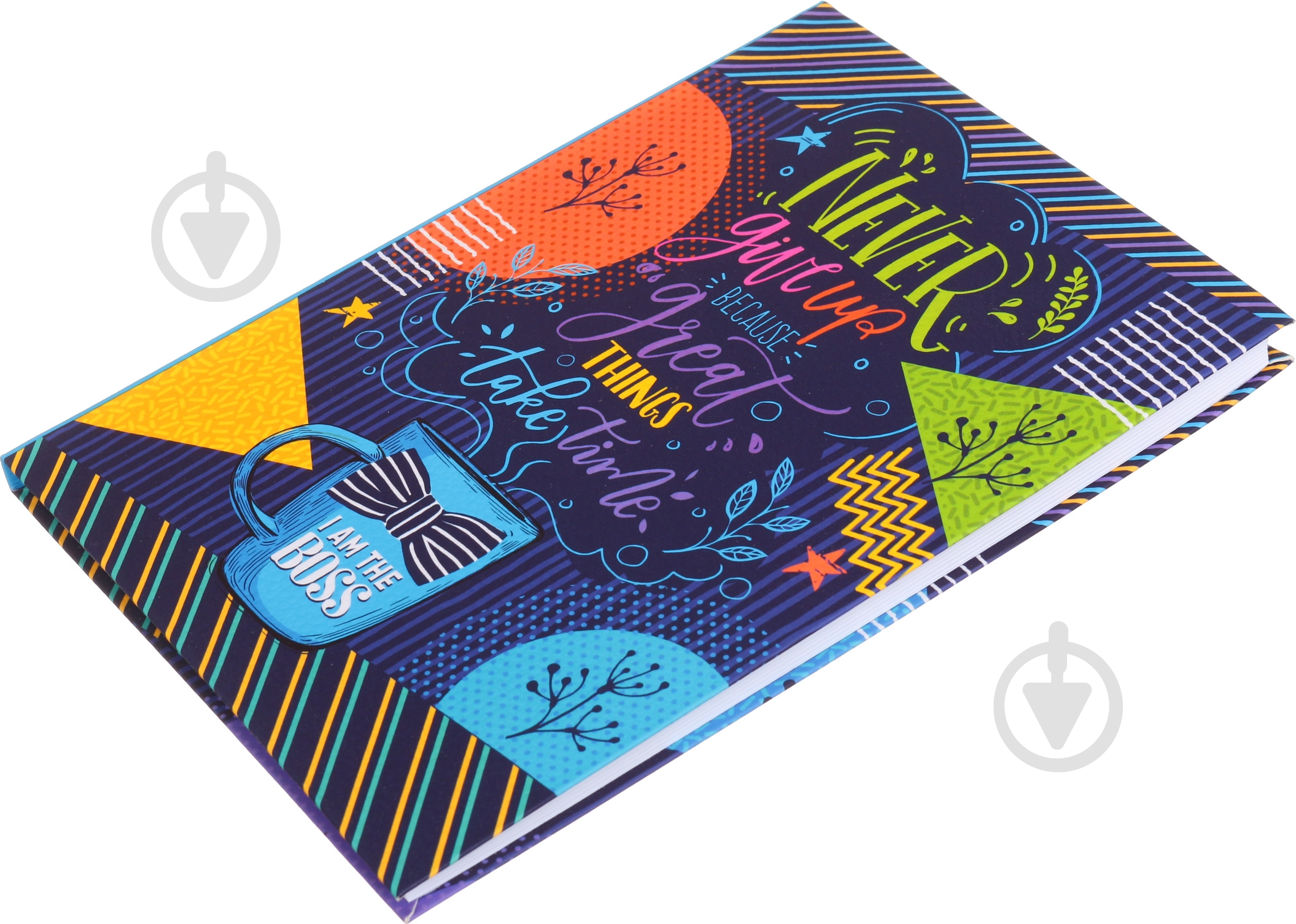 Блокнот Never give up Mandarin - фото 2