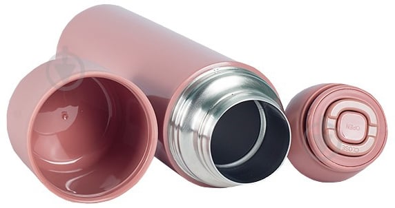 Термос BergHOFF 0,5 л LEO розовый - фото 5