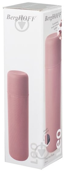 Термос BergHOFF 0,5 л LEO розовый - фото 8