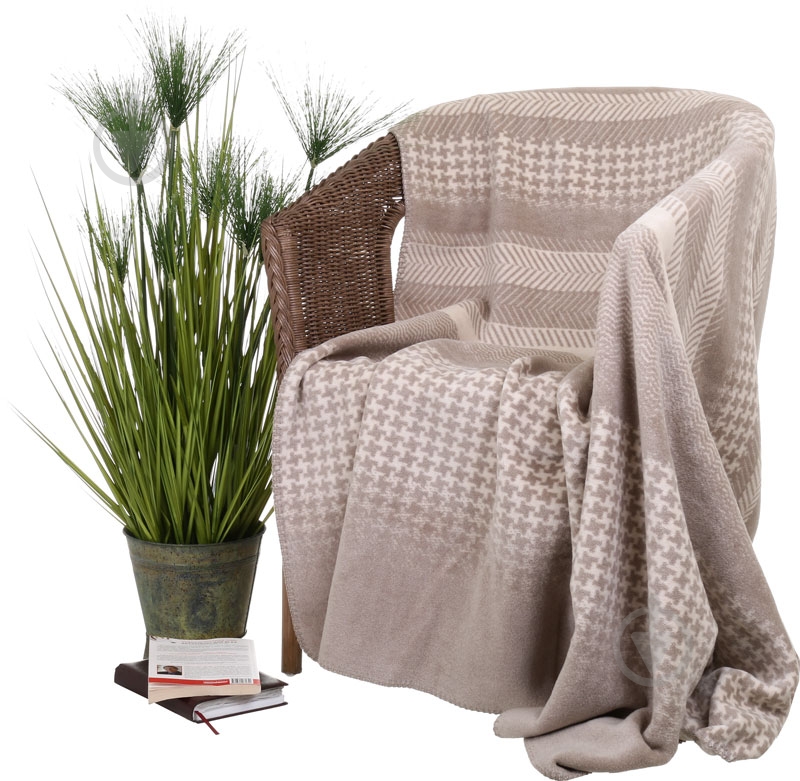 Плед Pw Pattern Sandy-Pergament 150x200 см Joop! - фото 1 Плед Pw Pattern Sandy-Pergament 150x200 см Joop! - фото 1