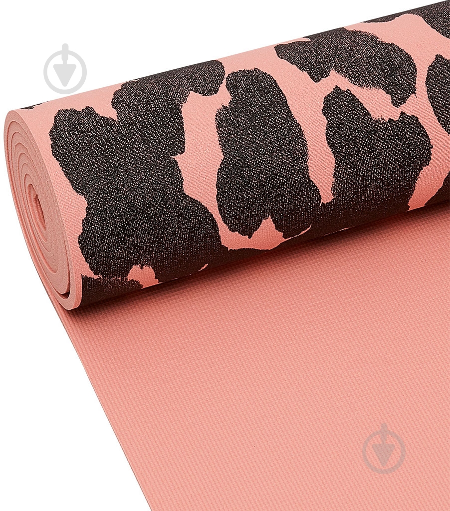 Коврик для фитнеса Casall Exercise mat Cushion 185х61х0,5 см розовый с черным - фото 3