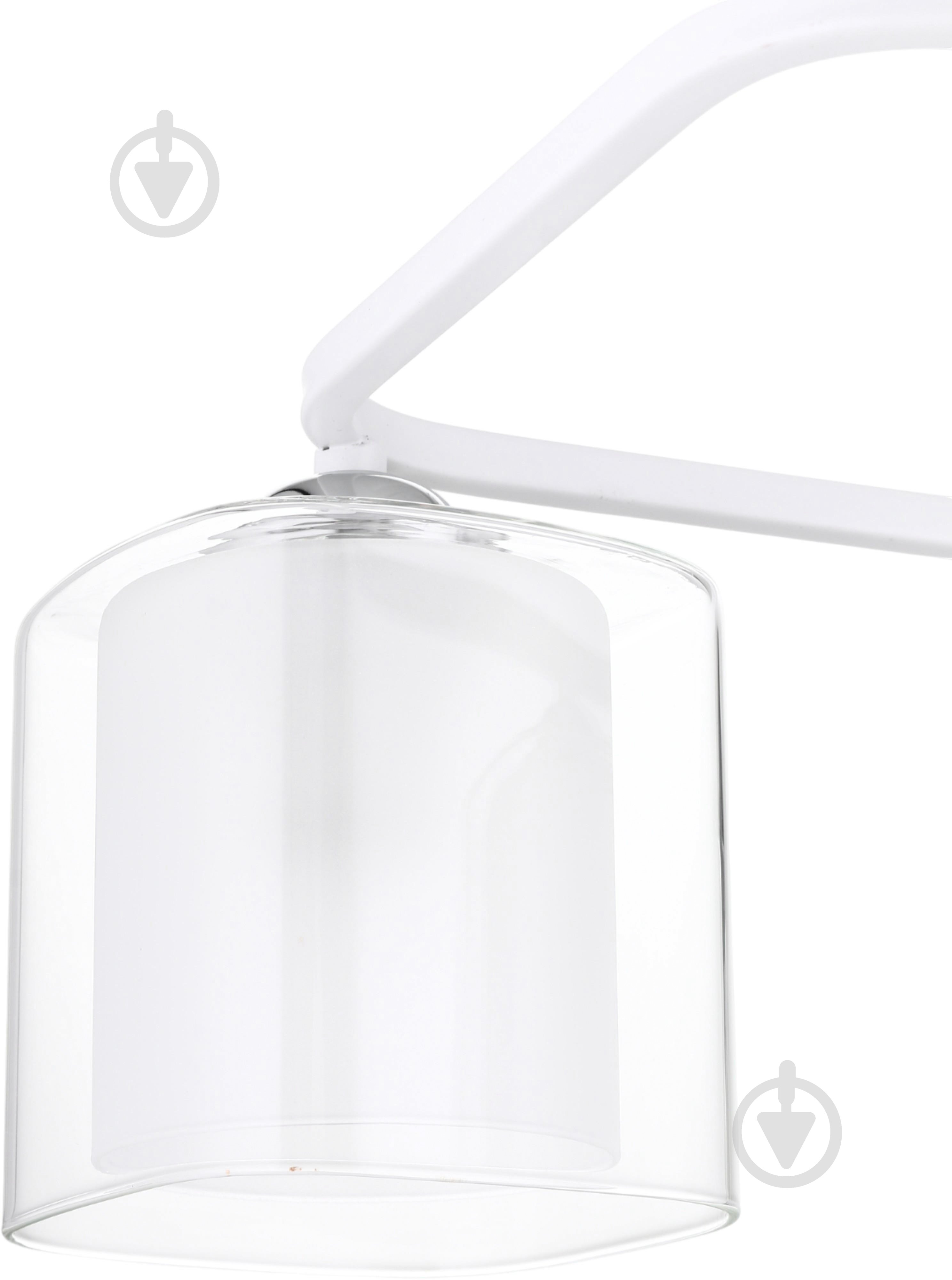 Люстра потолочная Sensio Eridanus 4x40 Вт E27 белый ALG-07553/4 - фото 5