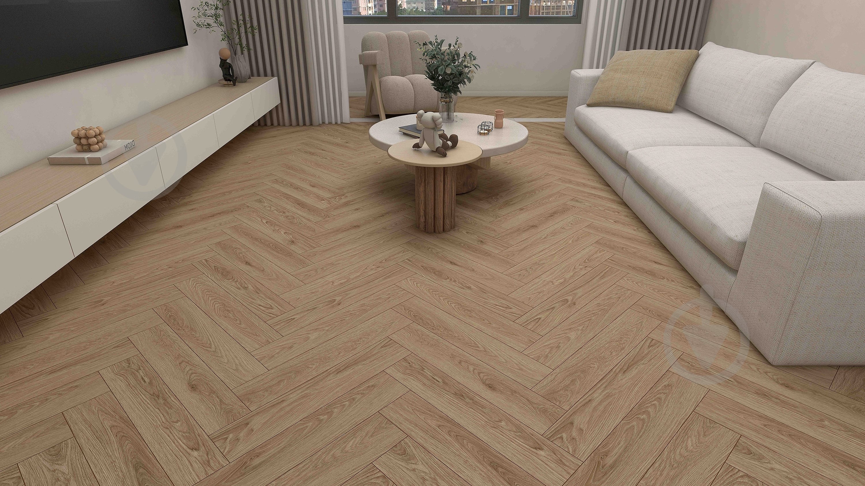 Ламинат GROSS WALD Herringbone 4V Дуб Valakas 33/АС4/8 мм - фото 2