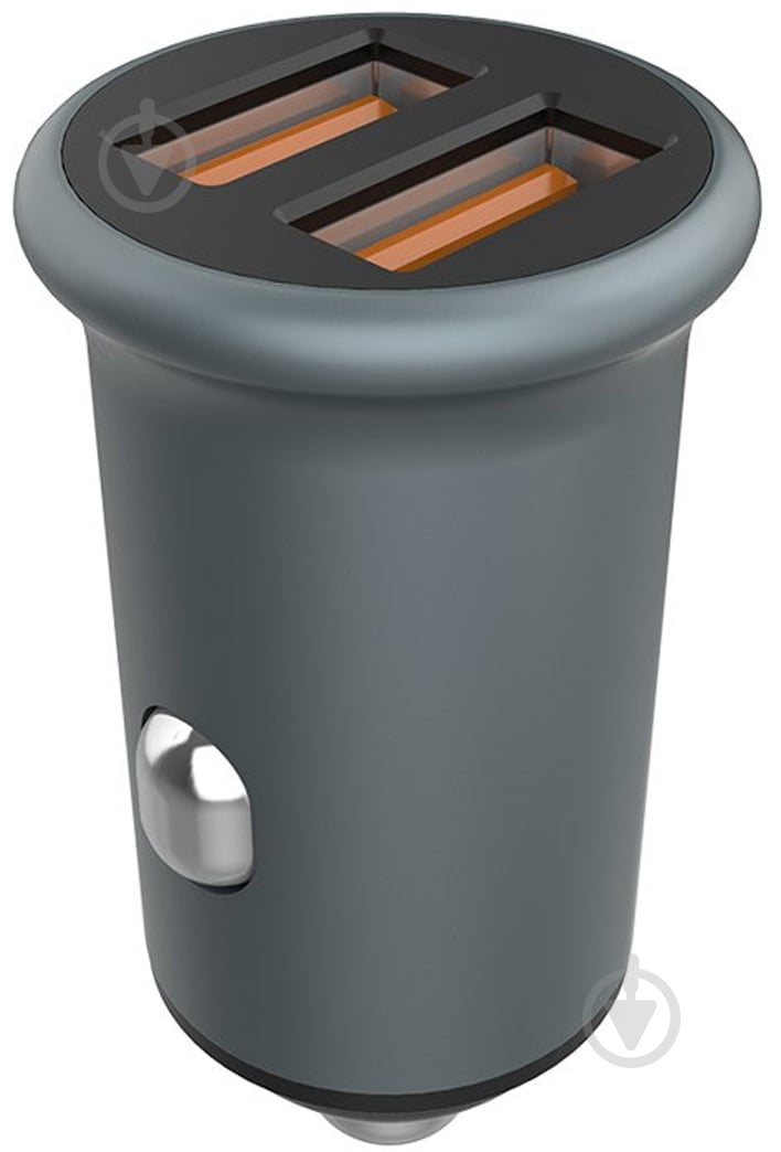 Автомобильное зарядное устройство ColorWay 2USB Quick Charge 3.0 (36 Вт) серый - фото 3 Автомобильное зарядное устройство ColorWay 2USB Quick Charge 3.0 (36 Вт) серый - фото 3