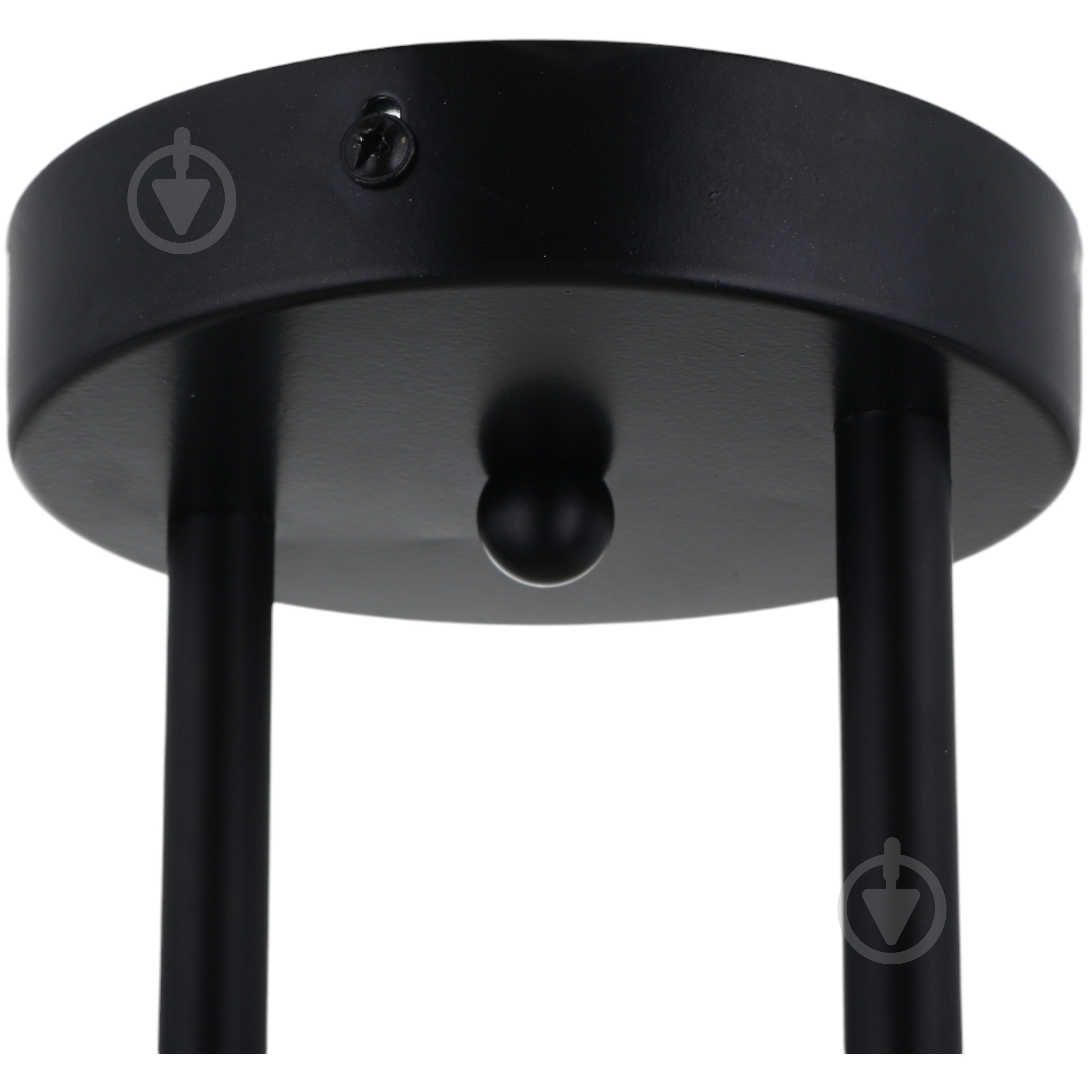 Люстра стельова Sensio Sculptor 2x40 Вт E27 чорний/прозорий ALG-07555/2-Bl - фото 4