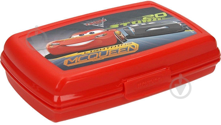 Ланч-бокс Curver Disney Cars мультиснап 0,6 л - фото 1