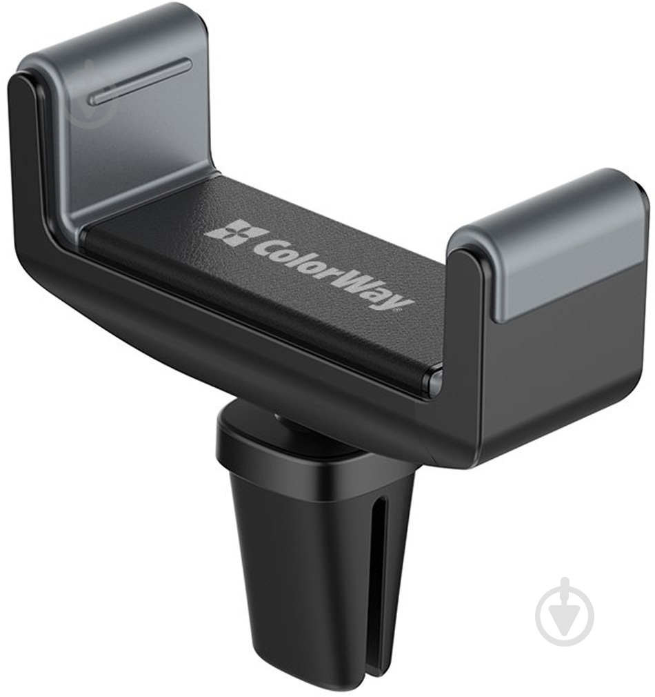 Автодержатель ColorWay Clamp Holder черный - фото 3