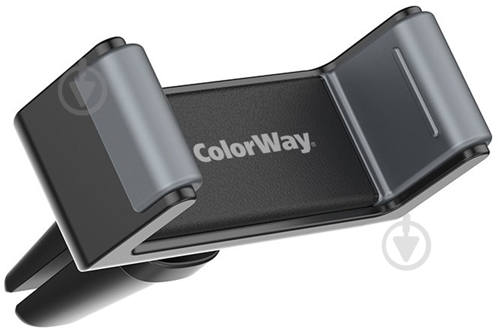 Автодержатель ColorWay Clamp Holder черный - фото 4