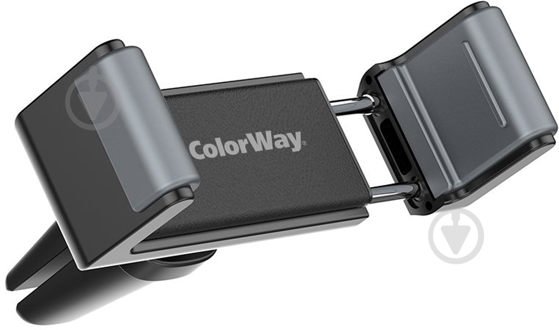 Автодержатель ColorWay Clamp Holder черный - фото 5