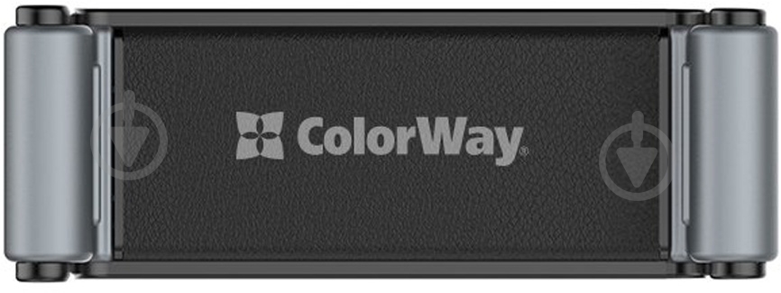 Автодержатель ColorWay Clamp Holder черный - фото 7