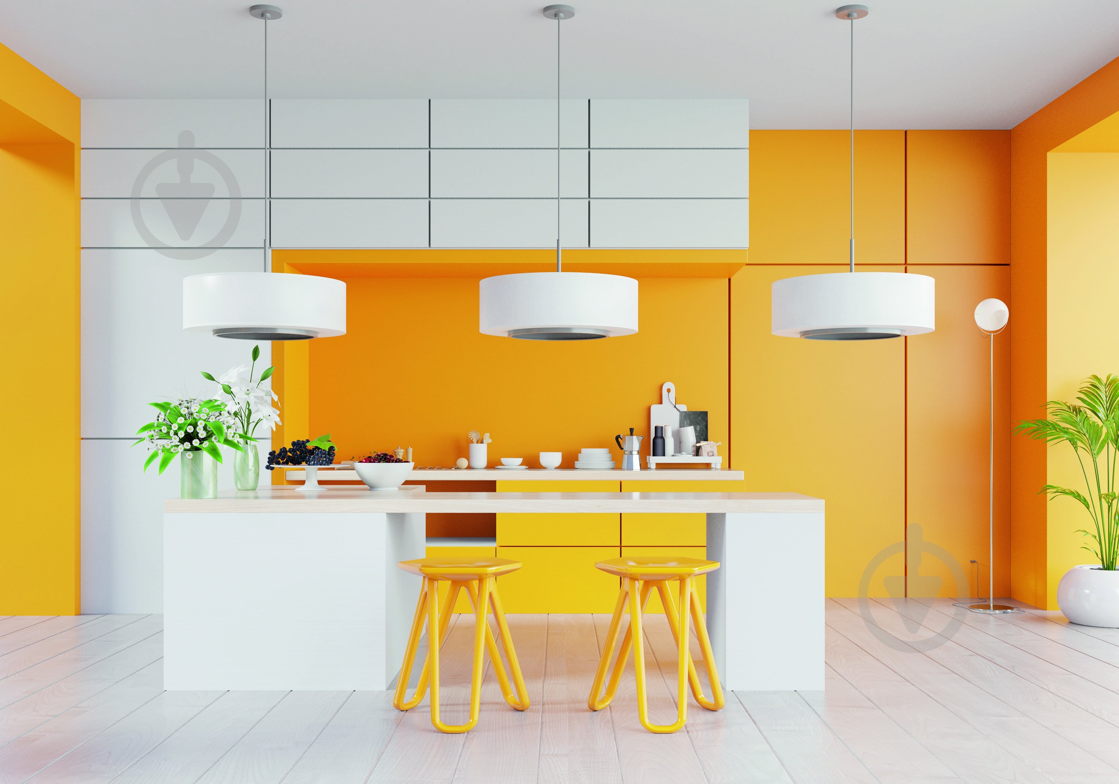 Краска интерьерная акриловая Eskaro Akrit 5 Easyclean мат Белый 4,75 л 5,94 кг - фото 4