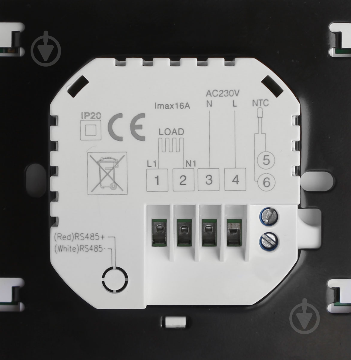 Терморегулятор Heat Plus BHT-321GB белый (BHT321W) - фото 3