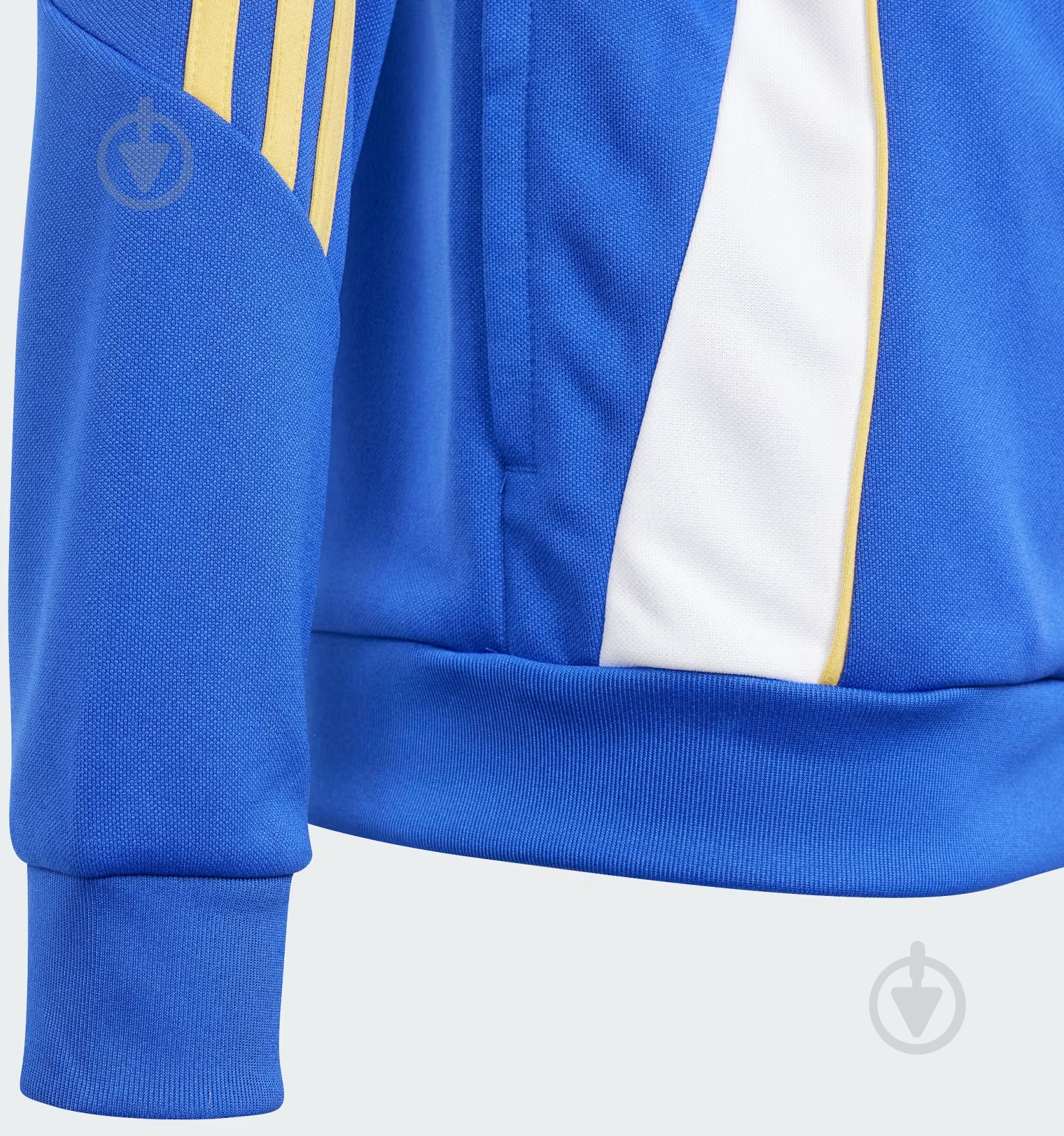 Джемпер Adidas MESSI JKT Y IS6473 р.152 синий - фото 4