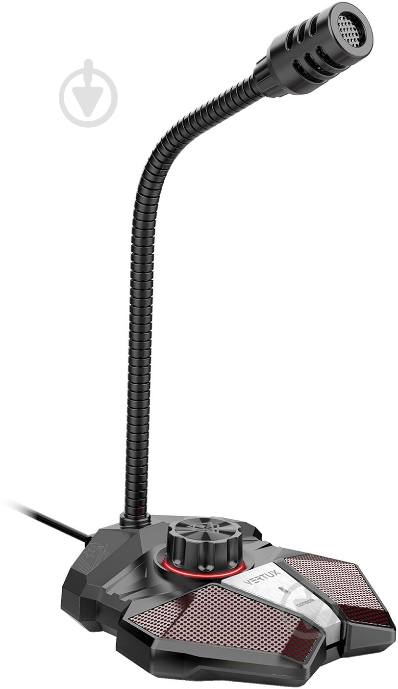 Микрофон Vertux Condor USB Black - фото 1 Микрофон Vertux Condor USB Black - фото 1