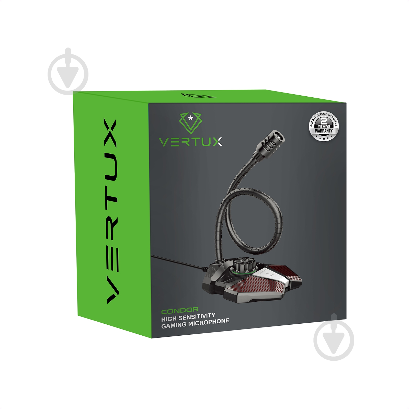 Микрофон Vertux Condor USB Black - фото 6 Микрофон Vertux Condor USB Black - фото 6