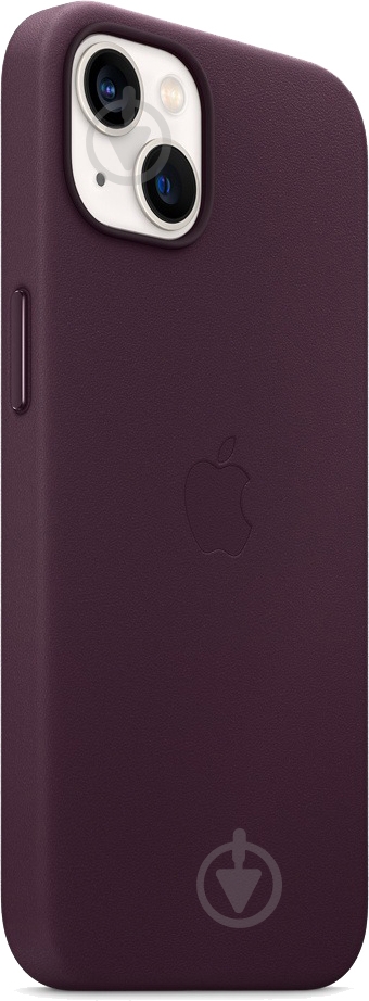 Чехол-накладка Apple Leather Case with MagSafe для Apple iPhone 13 dark cherry (MM143ZE/A) - фото 2