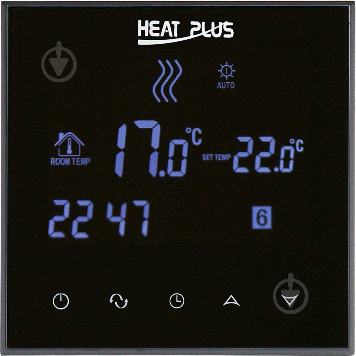 Терморегулятор Heat Plus BHT-800 GBS2 чорний (BHT800B) - фото 1