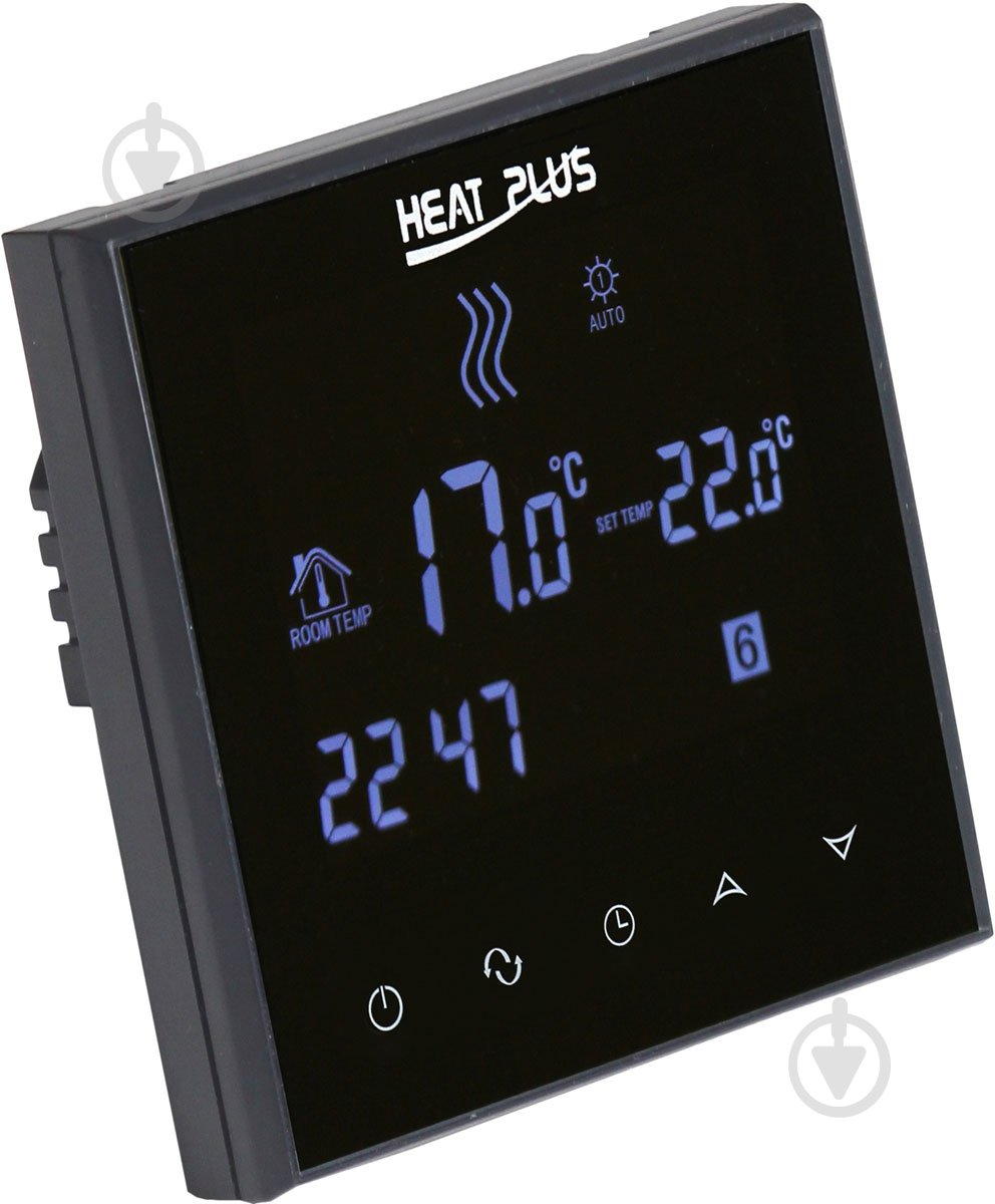 Терморегулятор Heat Plus BHT-800 GBS2 чорний (BHT800B) - фото 2