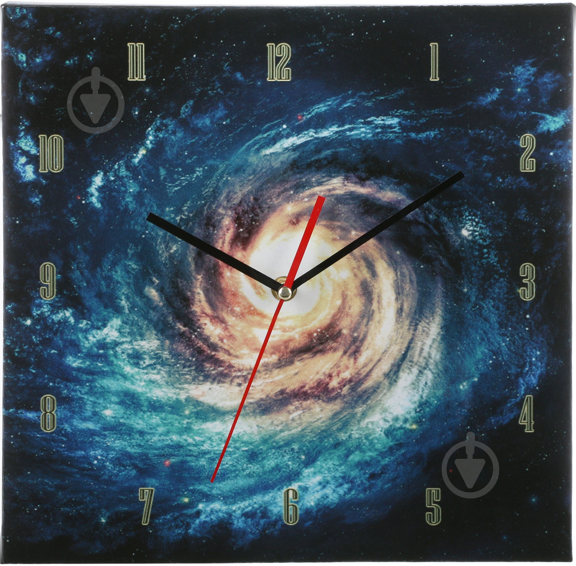 Часы настенные Галактика 30х30 см - фото 1