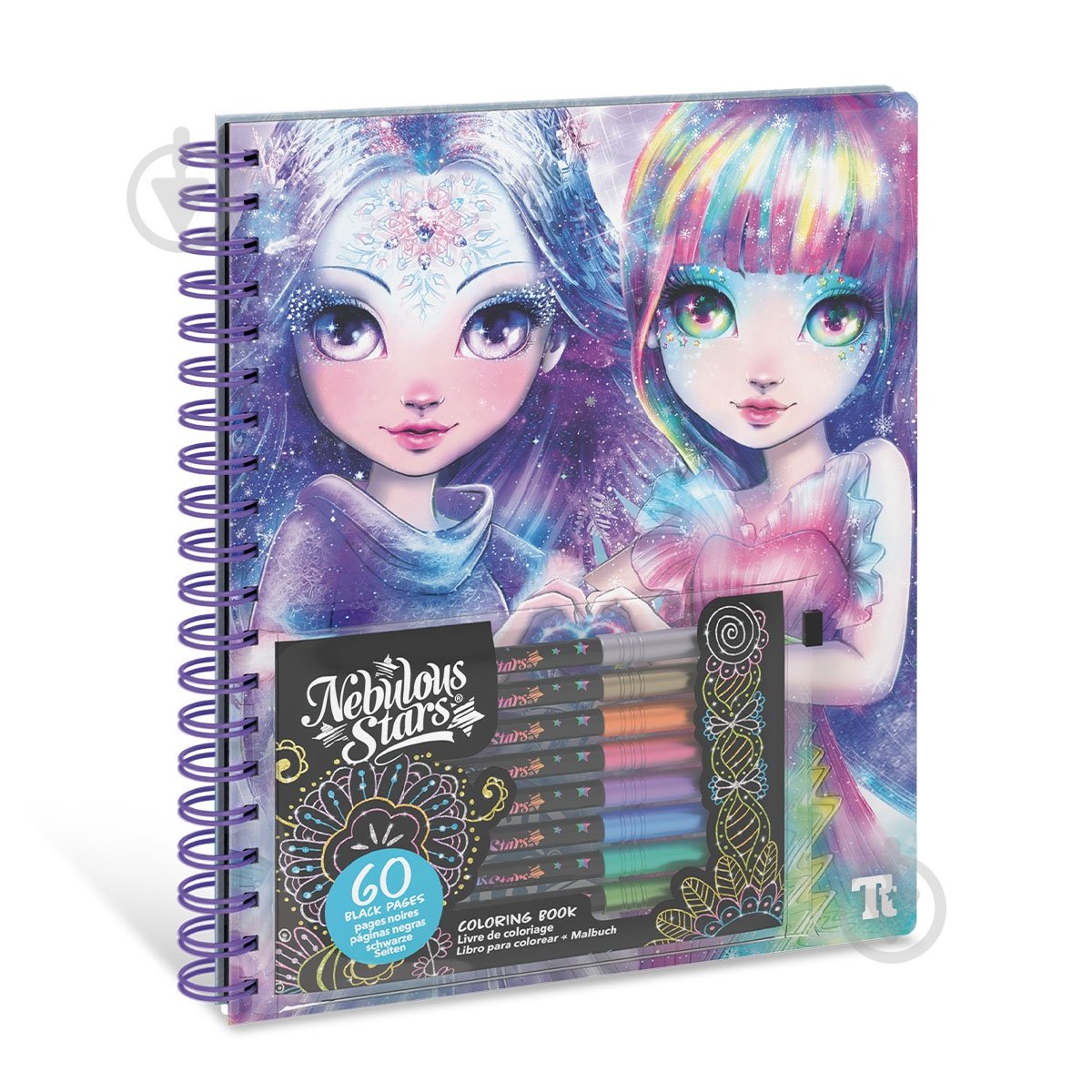 Раскраска «Айседора черные листы» - фото 1 Раскраска «Айседора черные листы» - фото 1