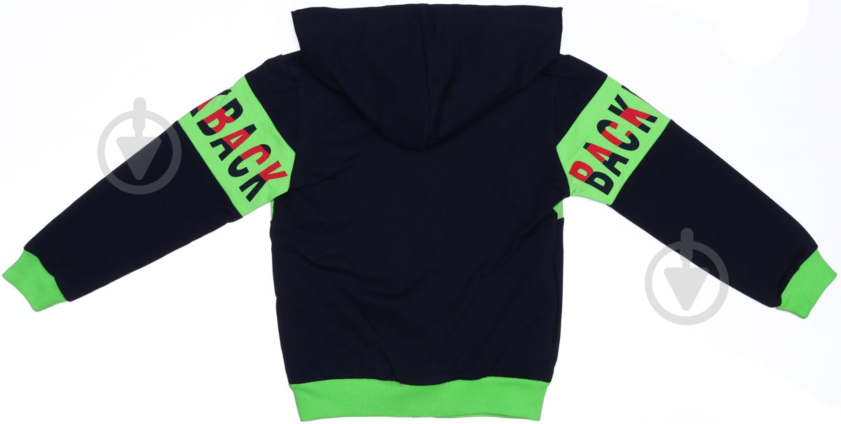 Свитшот для мальчика ALG р.122 зеленый 29528 - фото 14