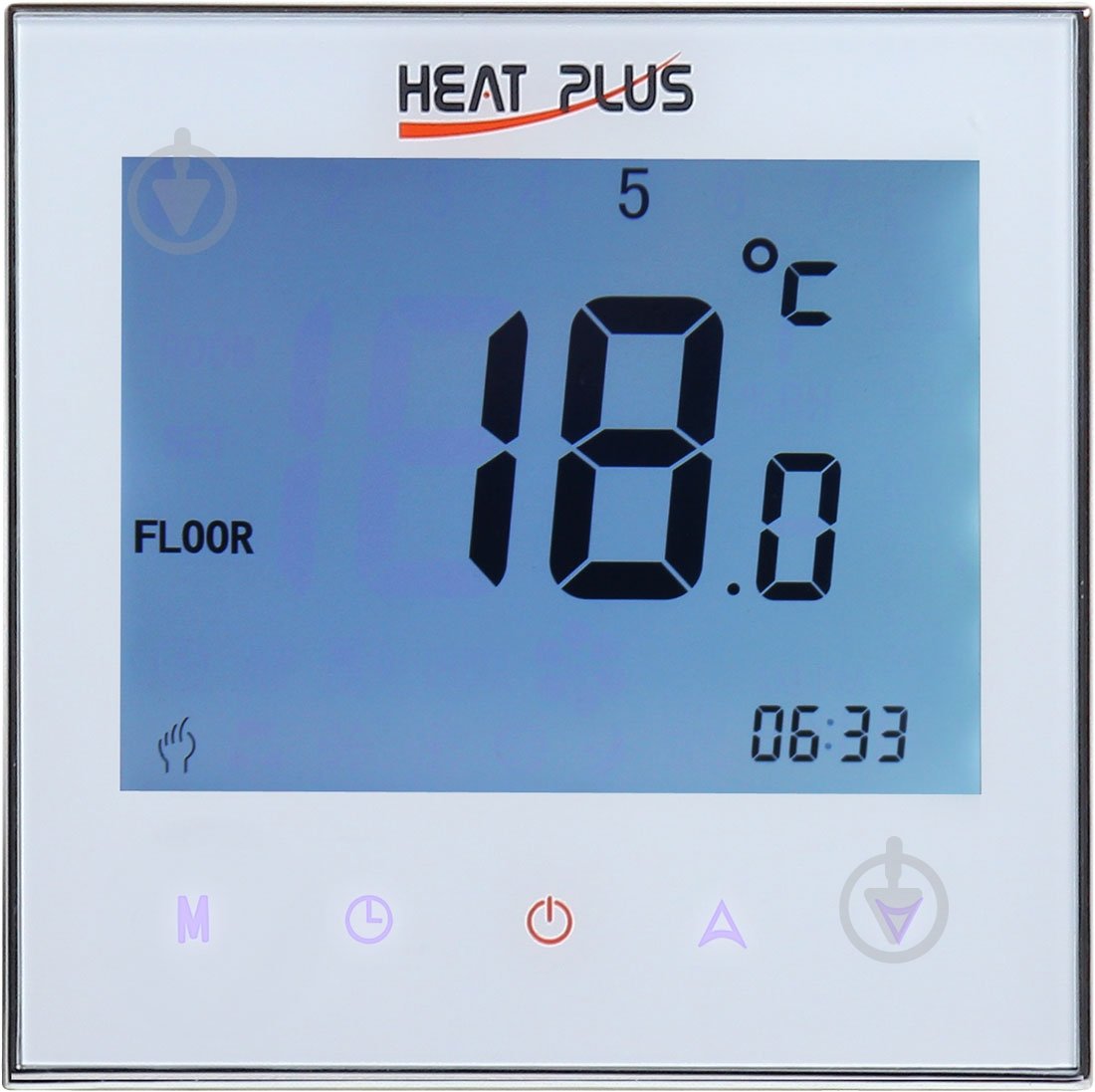 Терморегулятор Heat Plus Iteo4 Wi-Fi белый - фото 1 Терморегулятор Heat Plus Iteo4 Wi-Fi белый - фото 1