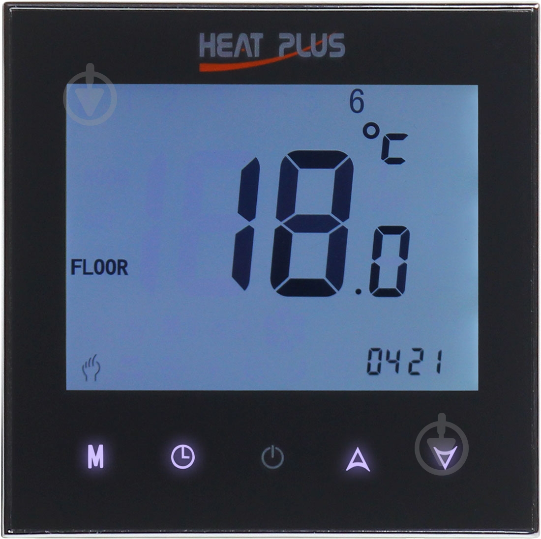 Терморегулятор Heat Plus Iteo4 черный - фото 1 Терморегулятор Heat Plus Iteo4 черный - фото 1