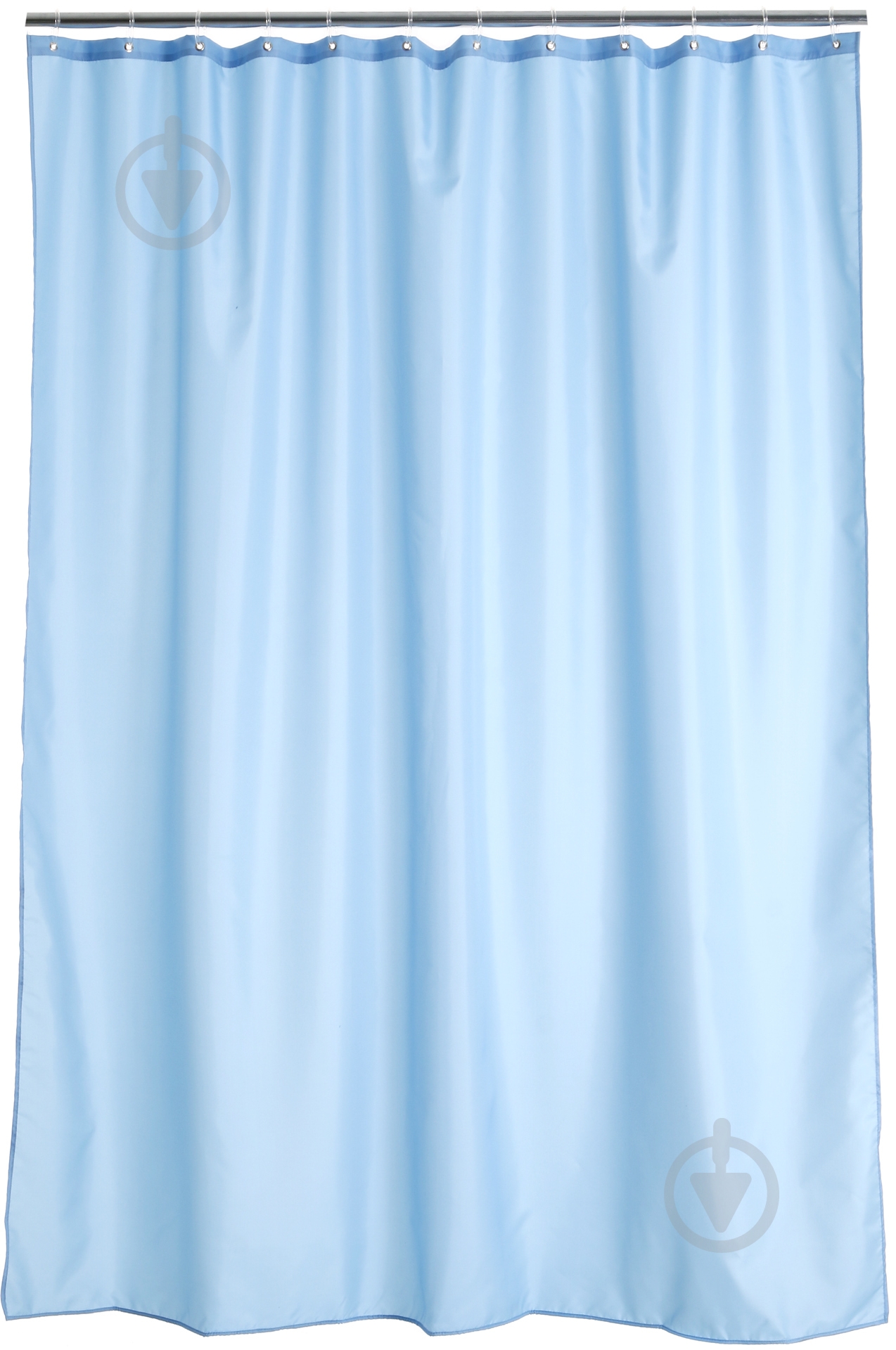 Штора для душа Luna Solid Blue - фото 1