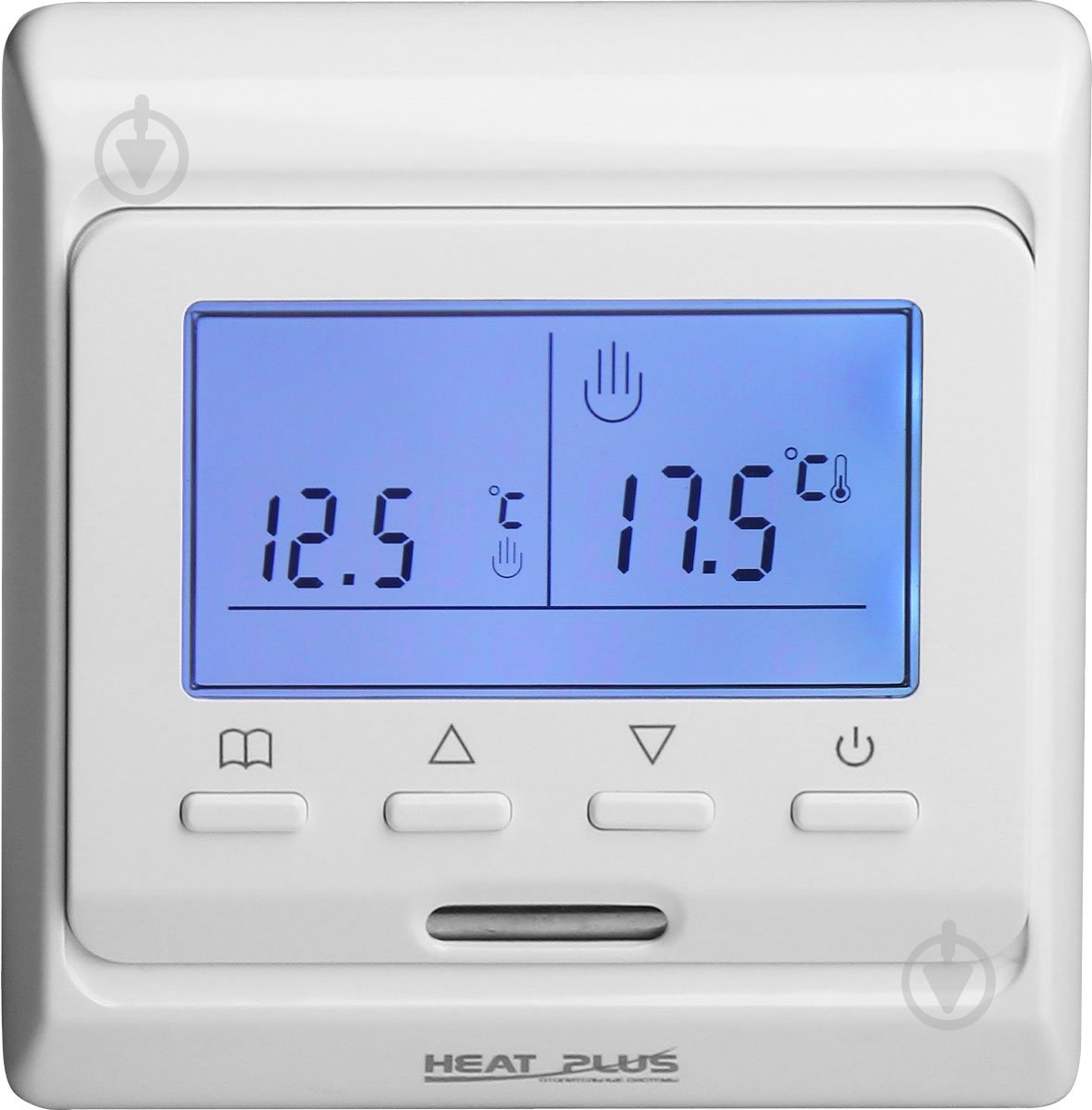 Терморегулятор Heat Plus M6.716 белый (M6716W) - фото 1