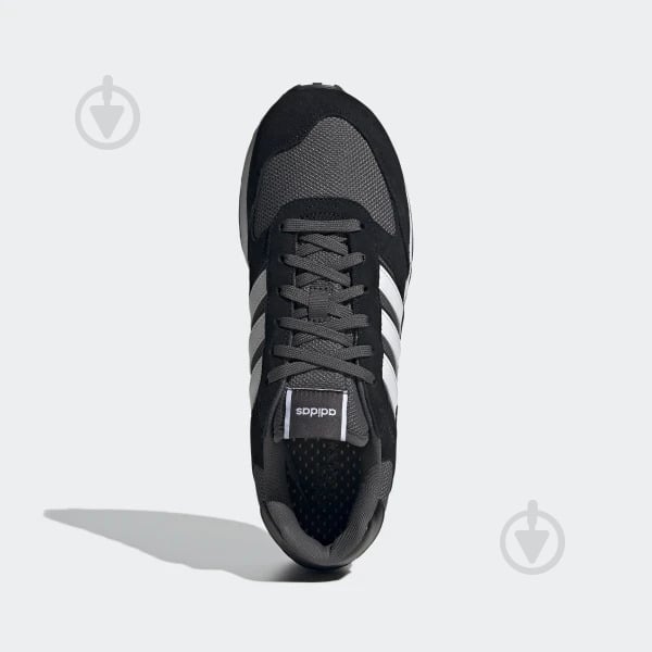 Кросівки чоловічі демісезонні Adidas RUN 80S GV7302 р.46 чорні - фото 7