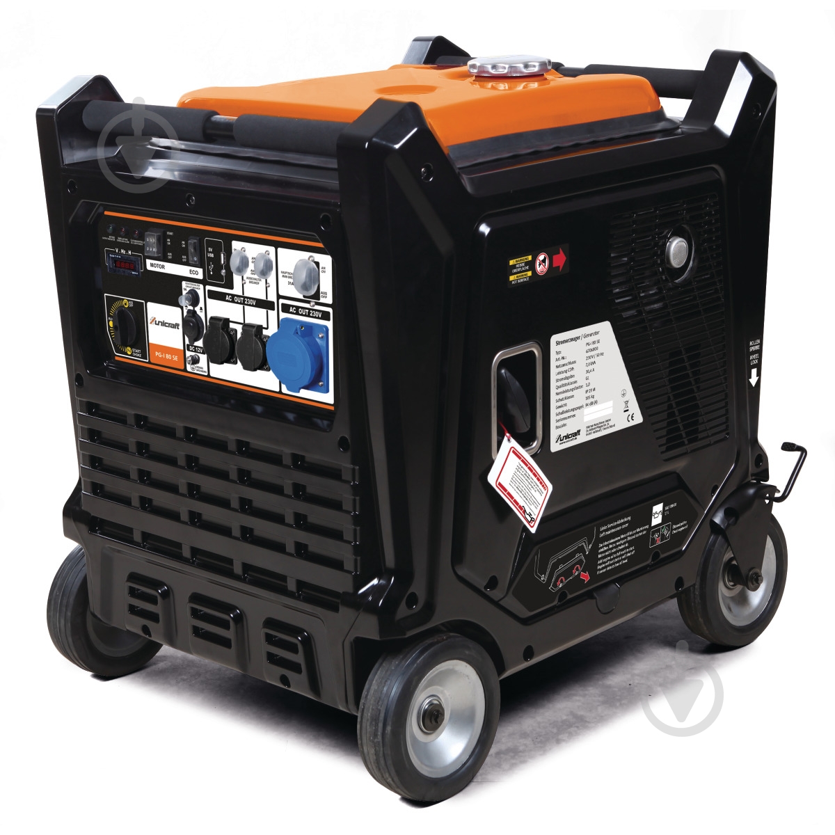 Генератор бензиновий Unicraft PG-I 80 SE 7 кВт / 7,5 кВт 220 В 6706800 - фото 3