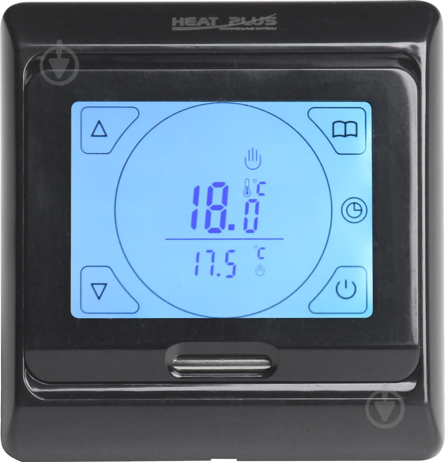Терморегулятор Heat Plus M9.716 черный (M9716B) - фото 1 Терморегулятор Heat Plus M9.716 черный (M9716B) - фото 1