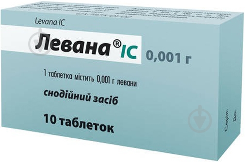 Левана IC №10 таблетки 1 мг - фото 1