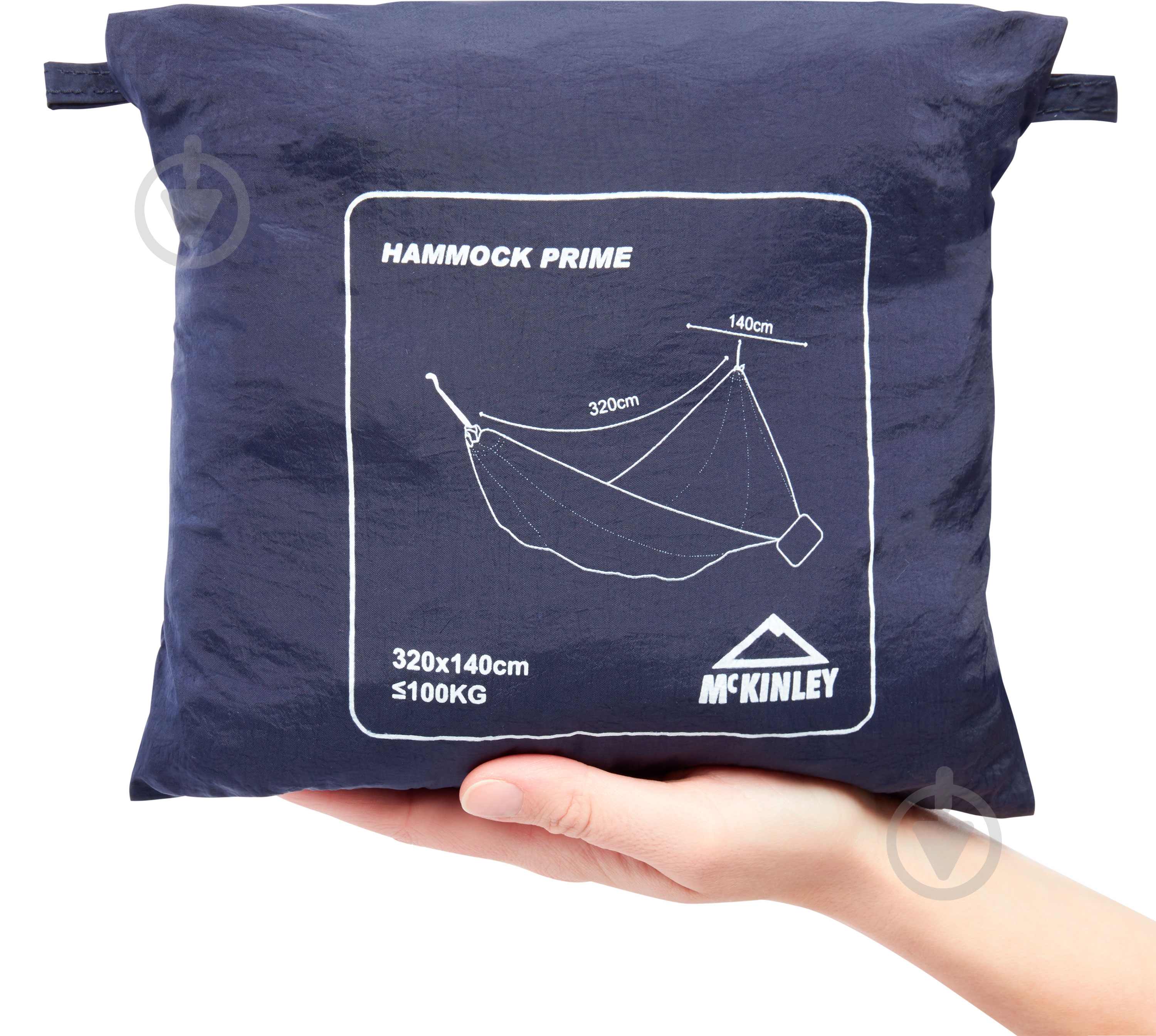 Гамак McKinley Prime 140x320 см темно-синий - фото 4