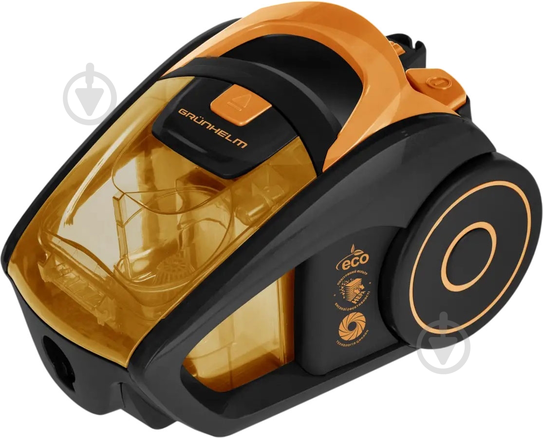 Пылесос Grunhelm GVC-1507BB - фото 1