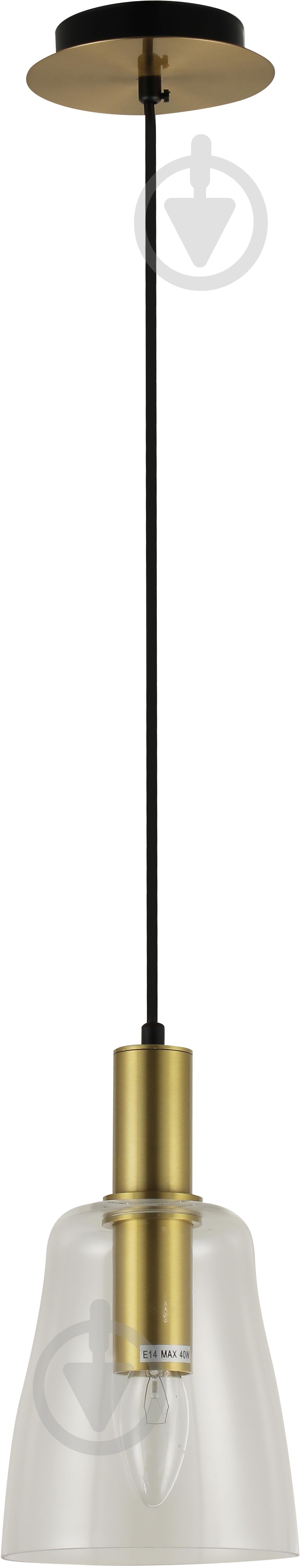 Світильник підвісний Sensio Bootes 1x40 Вт E14 золотий ALG-74751/1P - фото 1 Світильник підвісний Sensio Bootes 1x40 Вт E14 золотий ALG-74751/1P - фото 1