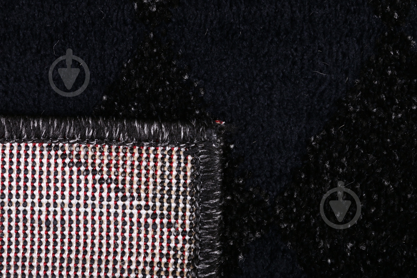 Килим Karat Carpet Oscar 2.00x3.00 Diamond Black - фото 2